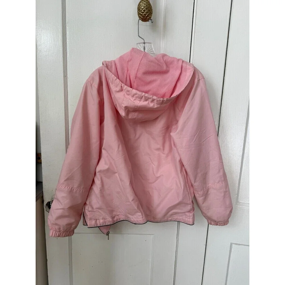 BOLD SPIRIT women’s size large pink zip up sweater